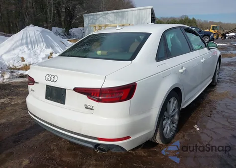 2018 Audi A4 2.0T Premium/2.0T Tech Premium from USA, damaged, VIN WAUDNAF4XJA077115